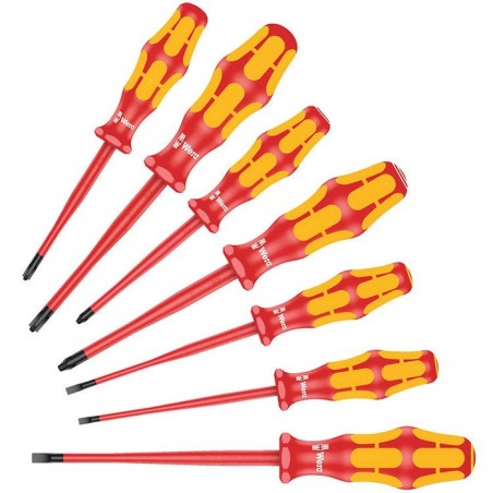 Juego de destornilladores wera 160 iss/7 kraftform plus serie 100