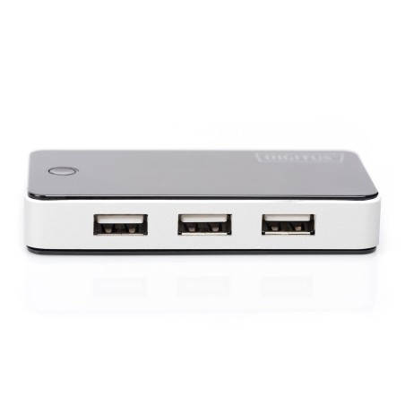 Digitus hub 7port usb 2.0 alimentado negro da-70222