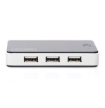 Digitus hub 7port usb 2.0 alimentado negro da-70222
