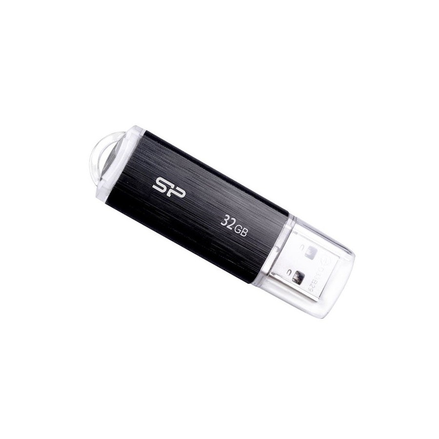 Pendrive silicon power 32gb usb 2.0 u02 negro sp032gbuf2u02v1k