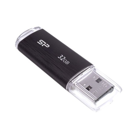 Pendrive silicon power 32gb usb 2.0 u02 negro sp032gbuf2u02v1k