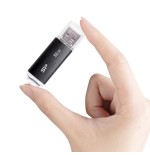 Pendrive silicon power 32gb usb 2.0 u02 negro sp032gbuf2u02v1k