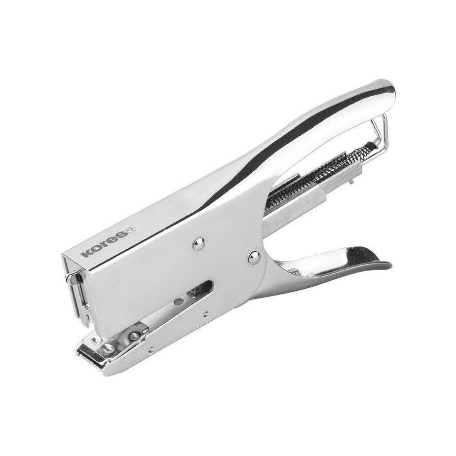 Grapadora de tenaza cromada maxi 25 hojas