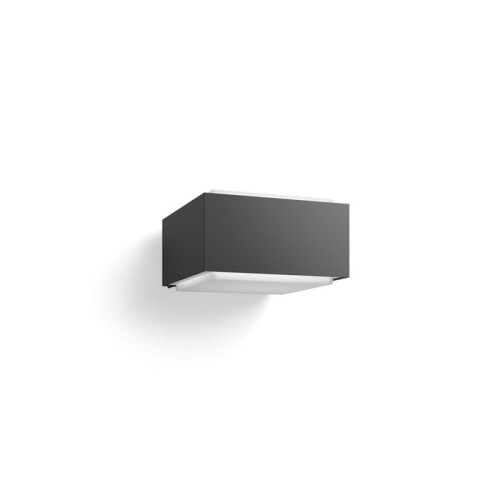 Aplique e27 negro hedgehog philips