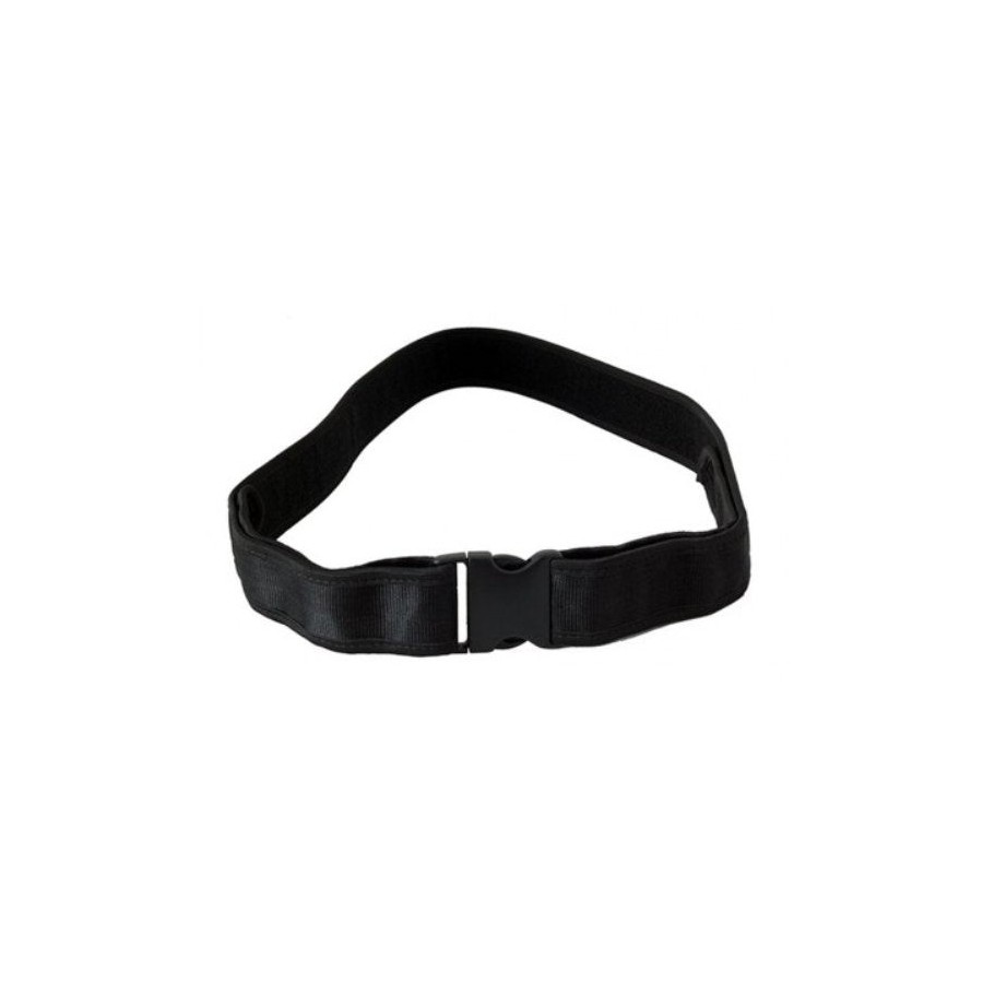 Mobilis 001255 cinturón rígido - 50 mm - hebilla de clip de plástico de seguridad - 80 a 135 cm