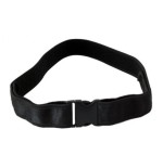 Mobilis 001255 cinturón rígido - 50 mm - hebilla de clip de plástico de seguridad - 80 a 135 cm