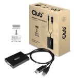Club3d cac-1010 displayport/usb dvi-i daul link negro, blanco