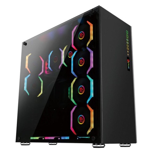 Caja pc talius atx gaming avalon cristal templado usb 3.0