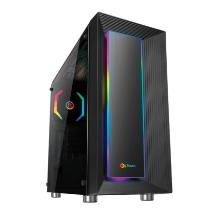 Caja pc talius atx gaming auriga cristal templado usb 3.0