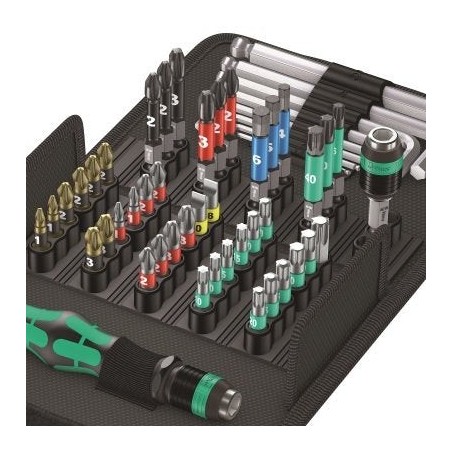Wera kk 100 llave de tuercas 52 pieza(s)