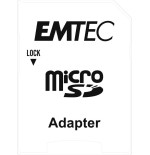 Emtec micro sd 64gb sdxc u1 cl10 gold + ecmsdm64gxc10gp
