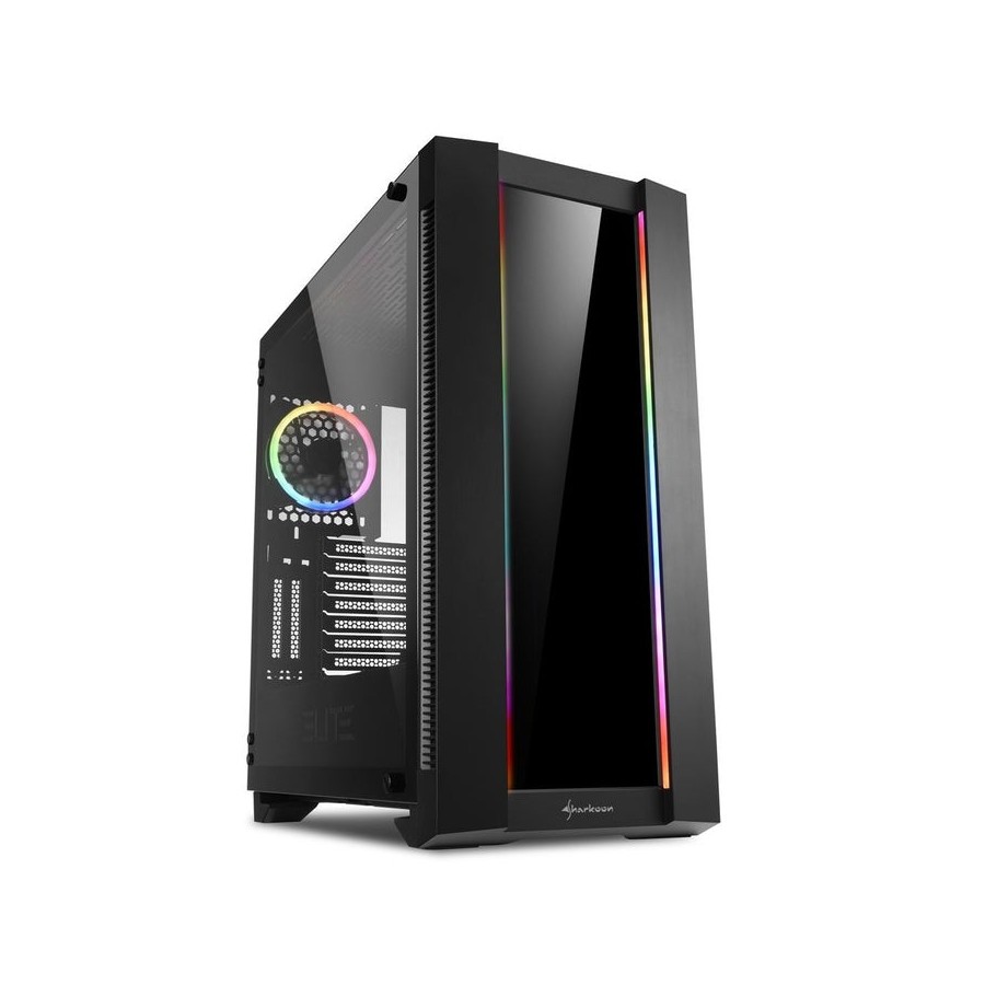 Caja sharkoon elite shark ca200g atx 2xusb3.0 sin fuente