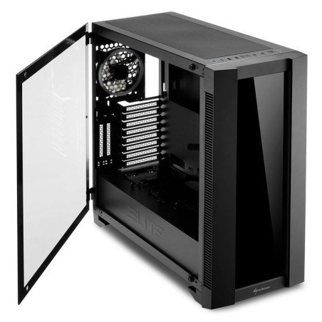 Caja sharkoon elite shark ca200g atx 2xusb3.0 sin fuente
