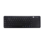 Teclado español coolbox inalambrico negro 2.4ghz touchpad multitactil