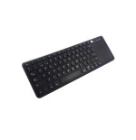 Teclado español coolbox inalambrico negro 2.4ghz touchpad multitactil
