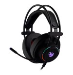 Coolbox auriculares deepgaming deeplighting led jack3.5mm/ auriculares con microfono/ led