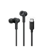 Belkin auriculares con conector usb-c negro