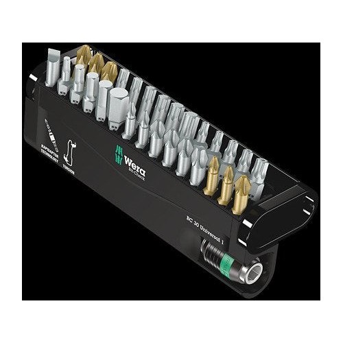 Wera bit-satz bit-check 30 universal 1, 1/4" 05056440001