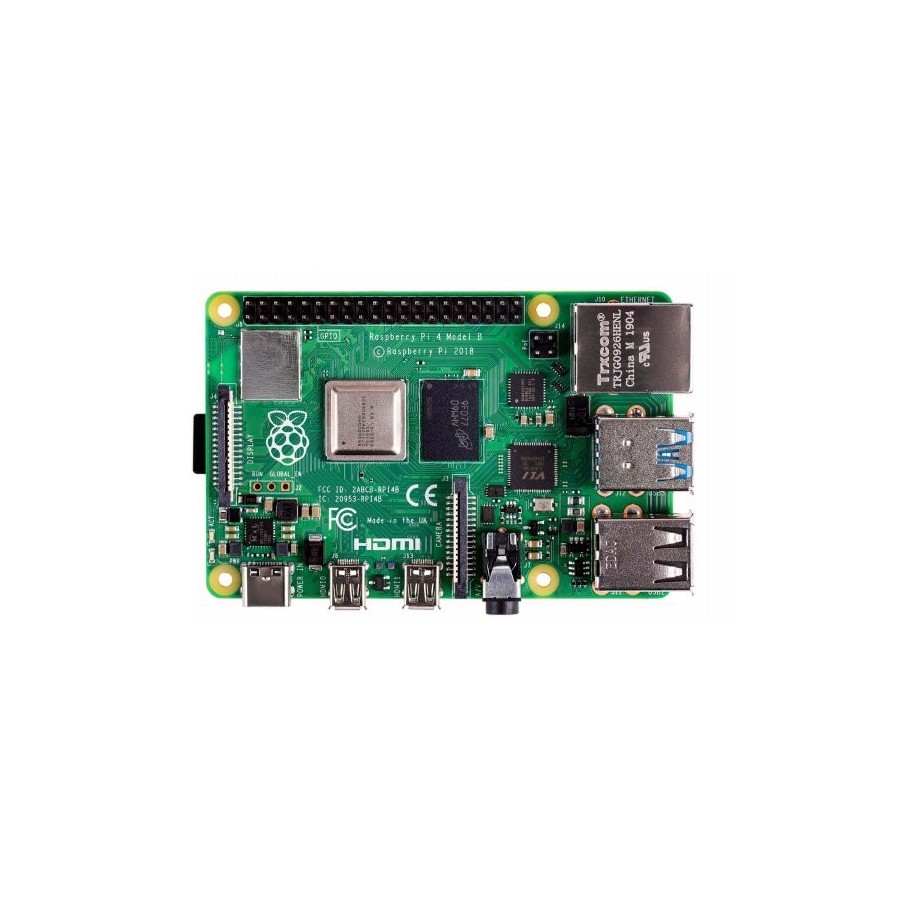Placa base raspberry board pi 4  cpu2.4ghz/2gb/usb3.0/hdmi/bt/wifi