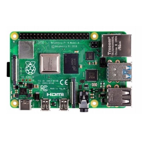 Placa base raspberry board pi 4  cpu2.4ghz/2gb/usb3.0/hdmi/bt/wifi