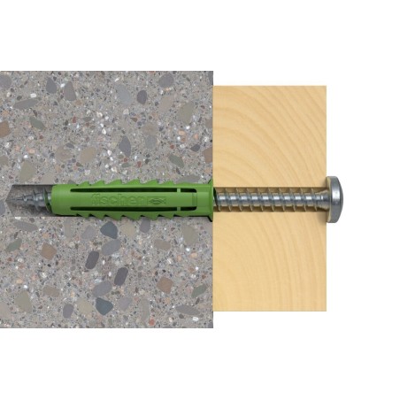 Fischer anclaje de expansión sx verde 12x60 k 524827 6 piezas