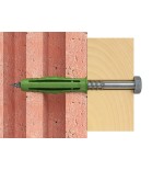 Fischer anclaje de expansión sx verde 12x60 k 524827 6 piezas