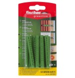 Fischer anclaje de expansión sx verde 8x65 k 524824 10 piezas