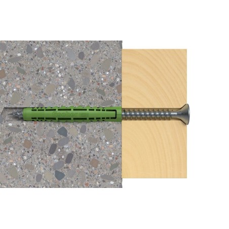 Fischer anclaje de expansión sx verde 8x65 k 524824 10 piezas