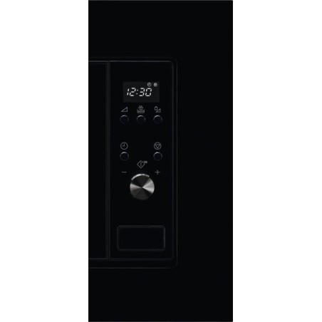 Horno microondas electrolux lms2203emk 700w 20l color negro y plateado