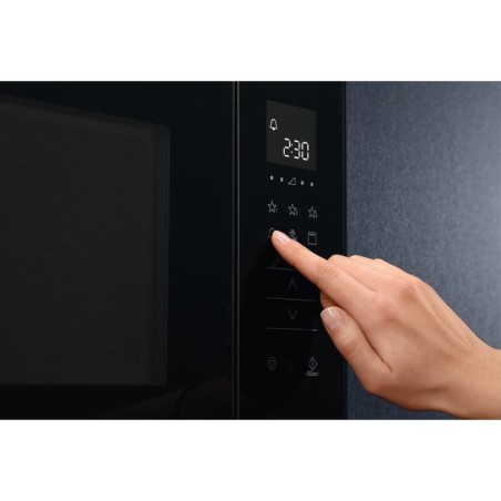 Horno microondas electrolux lms2203emk 700w 20l color negro y plateado
