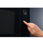 Horno microondas electrolux lms2203emk 700w 20l color negro y plateado