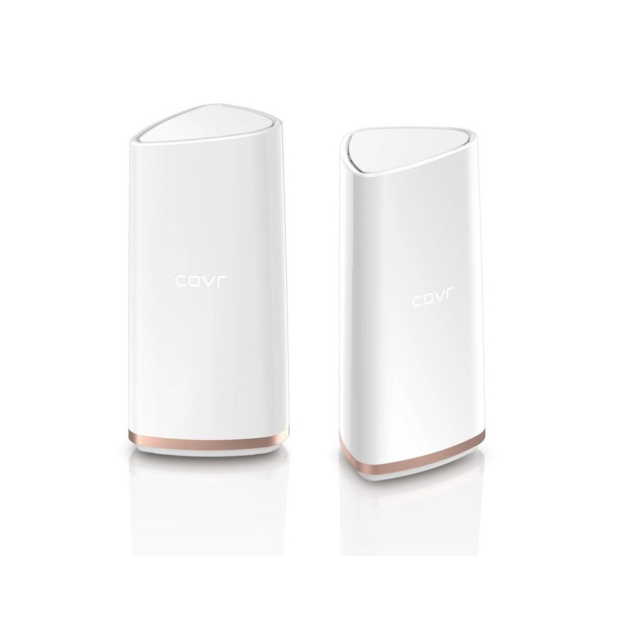 Punto de acceso wifi d-link covr-c2202 mesh tribanda kit 2 uds interior ac2200 2ptos giga