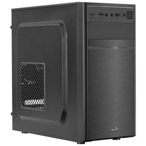 Caja pc aerocool cs103 1* usb 3.0 2* usb 2.0 audio/micrófono soporta gpu hasta 322 mm micro atx/mini itx