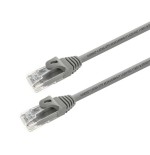 Aisens cable de red rj45 lszh cat.6a 500 mhz utp awg24 - 1m - gris