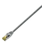 Aisens cable de red rj45 lszh cat.7 600 mhz s/ftp pimf awg26 - 1m - gris