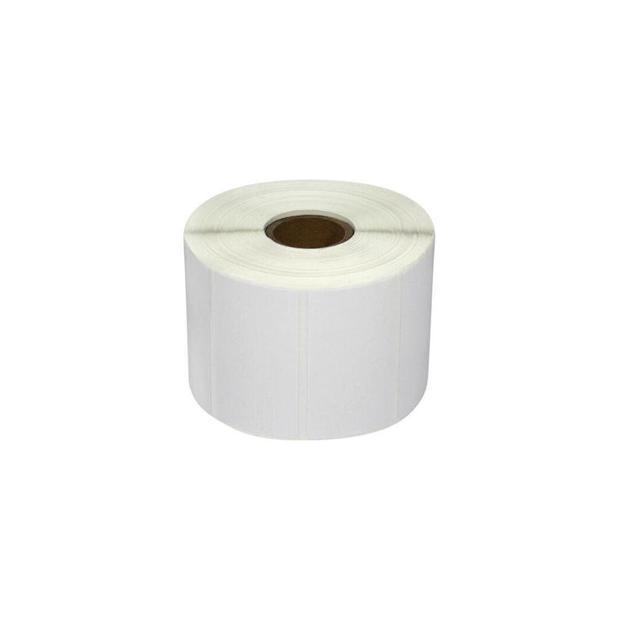 Zebra 57mm x 32mm 1000 etiquetas termicas blancas perforadas genericas 800262-125/3006318/880409-031du