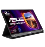 Monitor portátil asus zenscreen go mb16ahp 15.6' full hd multimedia plata y negro