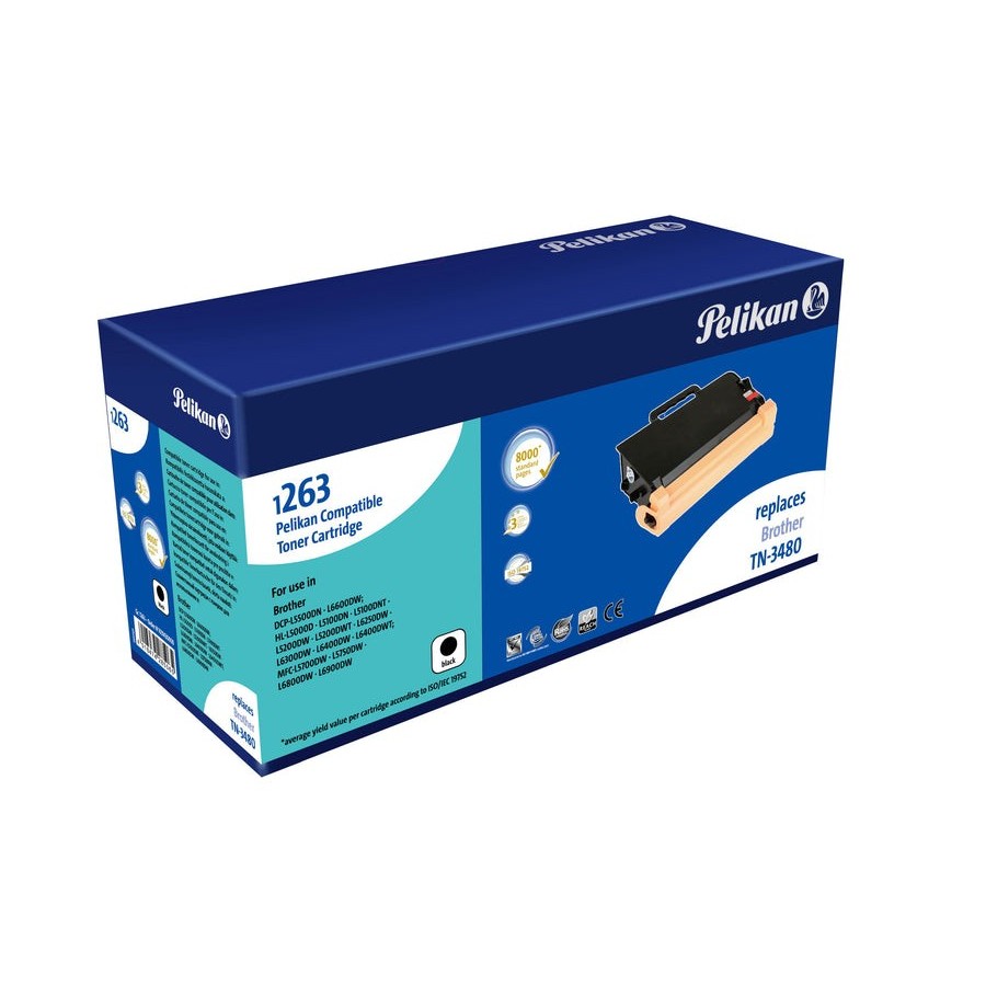 Cartucho  pelikan 1031430050 de tóner 1 pieza(s) compatible negro