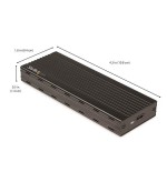 Startech m2e1bmu31c caja m.2 nvme para ssd pcie usb tipo-c