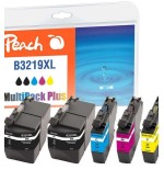 Cartucho de peach brother lc-3219xl, pea, multipackplus, fw comp