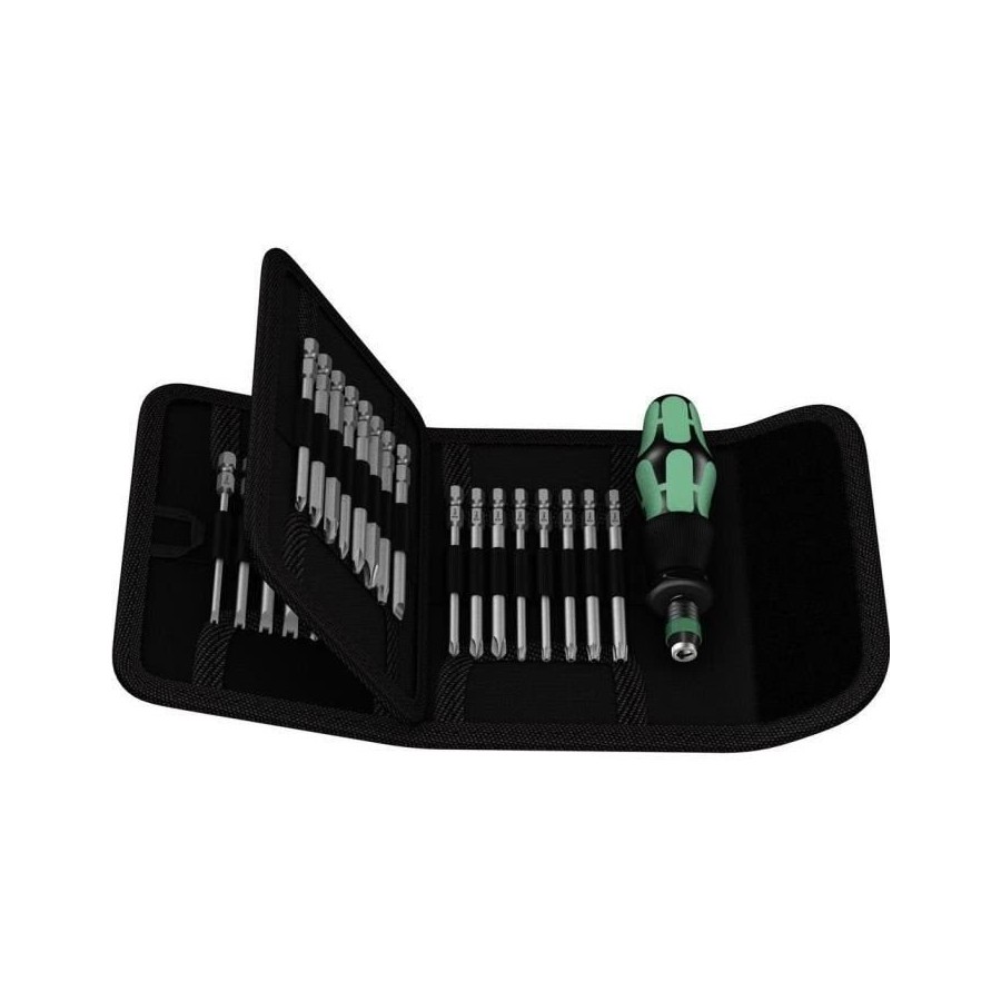 Wera kraftform kompakt 62 juego destornillador combinado