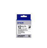 Epson epson label cartridge iron on lk-4wbq black/white 12mm (5m)