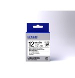 Epson epson label cartridge iron on lk-4wbq black/white 12mm (5m)