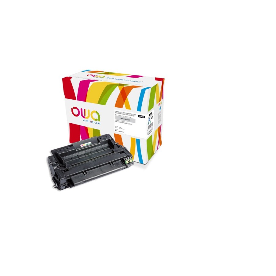 Toner armor para hp laserjet p3005, m3027, 3035 negro