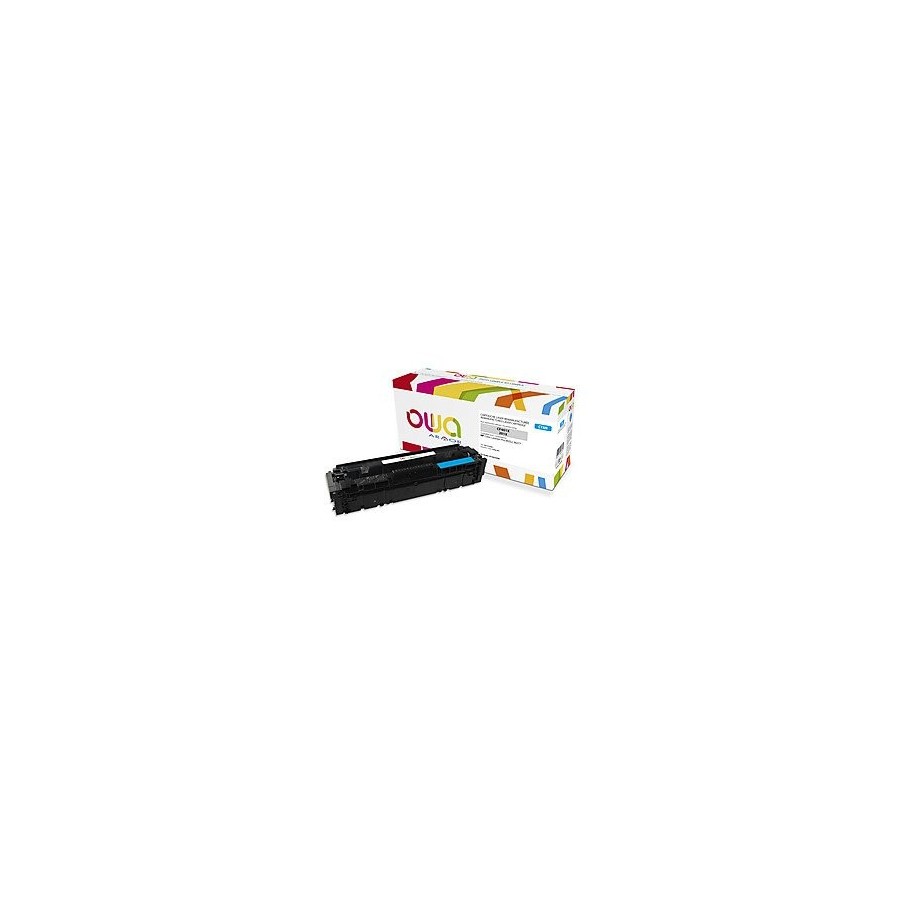 Toner armor para hp color laserjet pro m252, m274, m277 mfp cyan