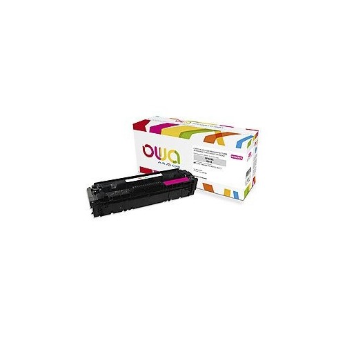 Toner armor para hp color laserjet pro m252, m274, m277 mfp magenta