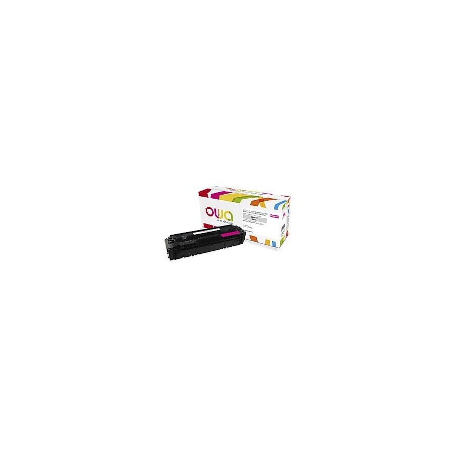 Toner armor para hp color laserjet pro m252, m274, m277 mfp magenta
