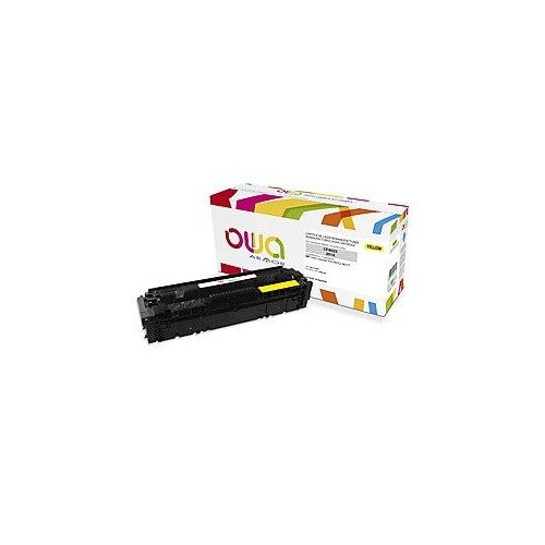 Toner armor para hp color laserjet pro m252, m274, m277 mfp amarillo