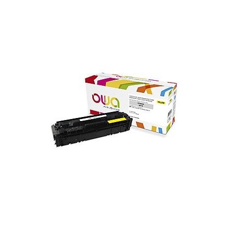 Toner armor para hp color laserjet pro m252, m274, m277 mfp amarillo