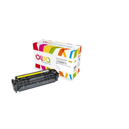 Toner armor para hp color laserjet pro 300 m351, m375, pro400 m451, m475 amarillo
